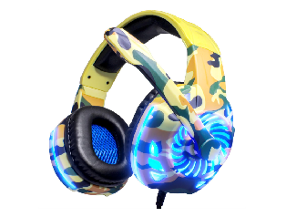 HEADPHONE GAMER COM MICROFONE CAMUFLADO G305