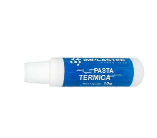 PASTA TÉRMICA BRANCA 10G IMPLASTEC