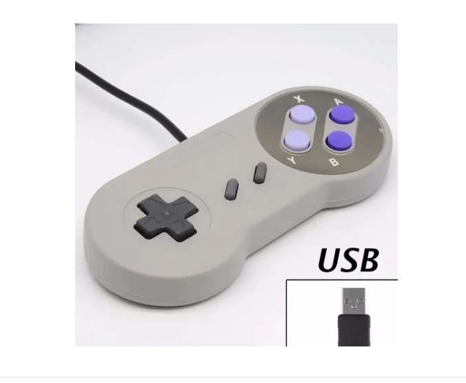 Controle Usb Modelo Super Nintendo Super Control lh-558